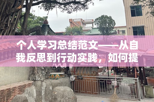 个人学习总结范文——从自我反思到行动实践，如何提升学习力？