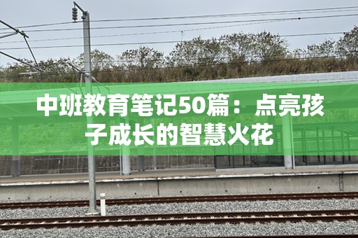 中班教育笔记50篇：点亮孩子成长的智慧火花