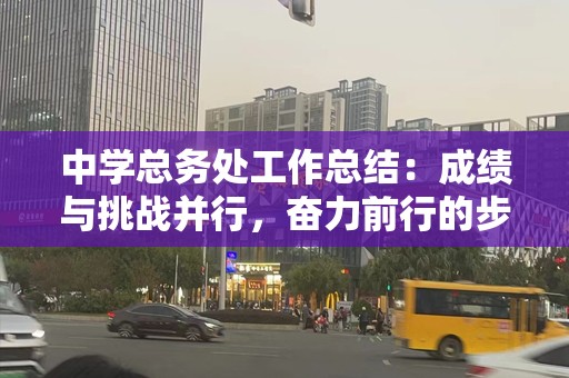 中学总务处工作总结：成绩与挑战并行，奋力前行的步伐