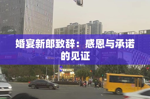 婚宴新郎致辞：感恩与承诺的见证