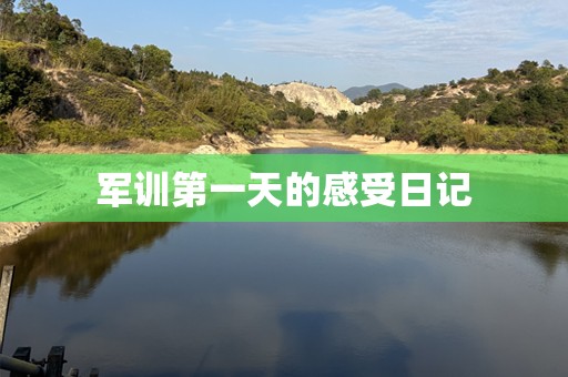 军训第一天的感受日记