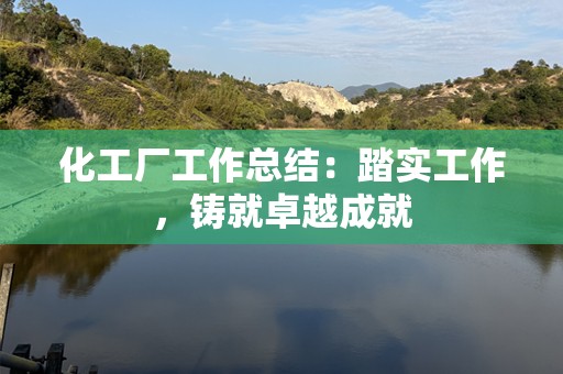 化工厂工作总结：踏实工作，铸就卓越成就