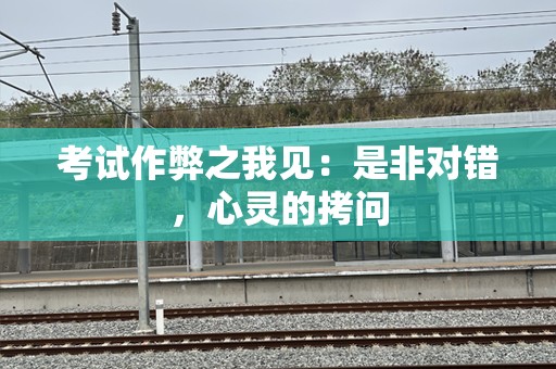 ***之我见：是非对错，心灵的拷问