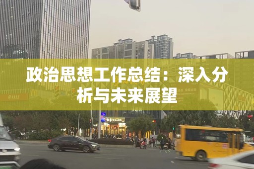 政治思想工作总结：深入分析与未来展望