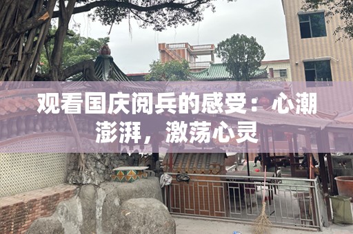 观看国庆阅兵的感受：心潮澎湃，激荡心灵