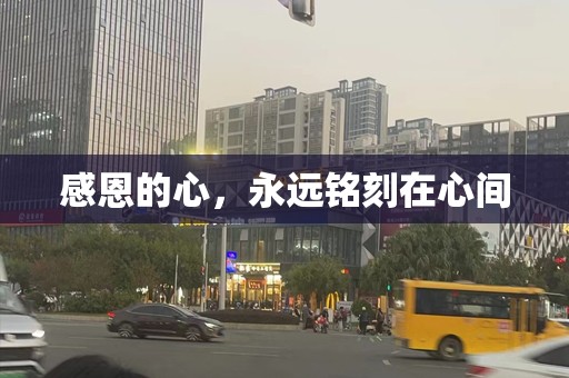 感恩的心，永远铭刻在心间