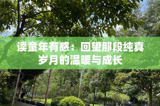 读童年有感：回望那段纯真岁月的温暖与成长