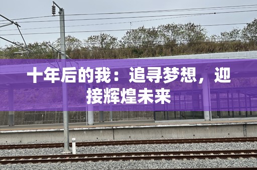 十年后的我：追寻梦想，迎接辉煌未来