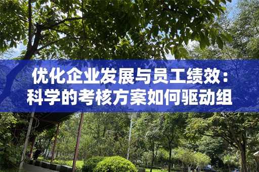 优化企业发展与员工绩效：科学的考核方案如何驱动组织成功