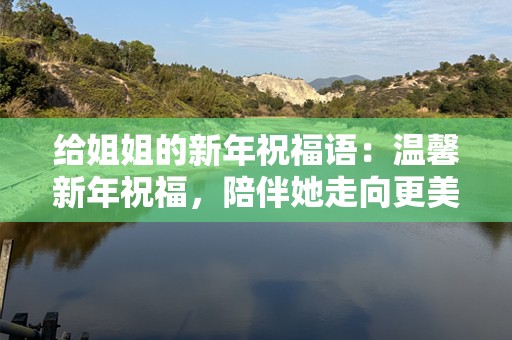 给姐姐的新年祝福语：温馨新年祝福，陪伴她走向更美好的未来